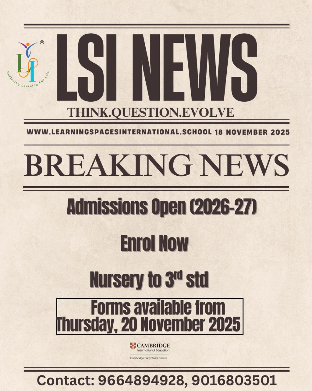 Admission Open for acadamic year 2025-26 Midterm